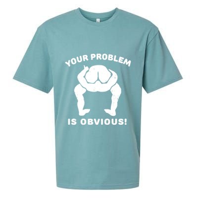 Your Problem Is Obvious Sueded Cloud Jersey T-Shirt