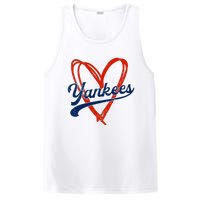 Yankee Personalized Name Retro Vintage Heart PosiCharge Competitor Tank