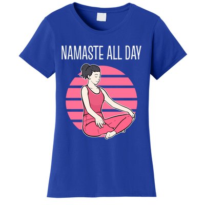 Yoga Pose Namaste All Day Gift Women's T-Shirt