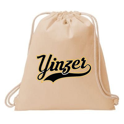 Yinzer Pittsburghese Pittsburgh Pennsylvania Jagoff Pride Drawstring Bag