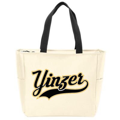 Yinzer Pittsburghese Pittsburgh Pennsylvania Jagoff Pride Zip Tote Bag