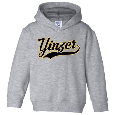 Yinzer Pittsburghese Pittsburgh Pennsylvania Jagoff Pride Toddler Hoodie