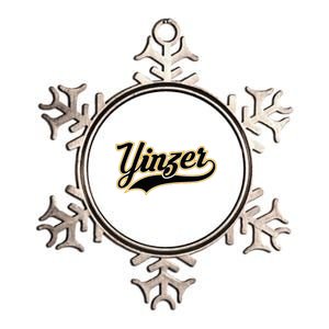 Yinzer Pittsburghese Pittsburgh Pennsylvania Jagoff Pride Metallic Star Ornament