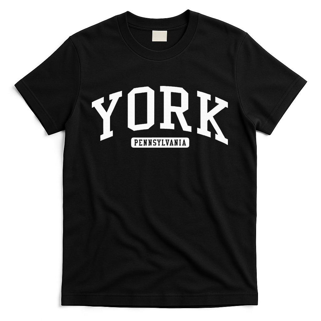 York Pennsylvania Pa College University Style T-Shirt