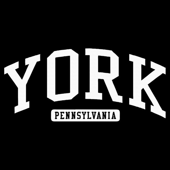 York Pennsylvania Pa College University Style 16 in Basic Backpack