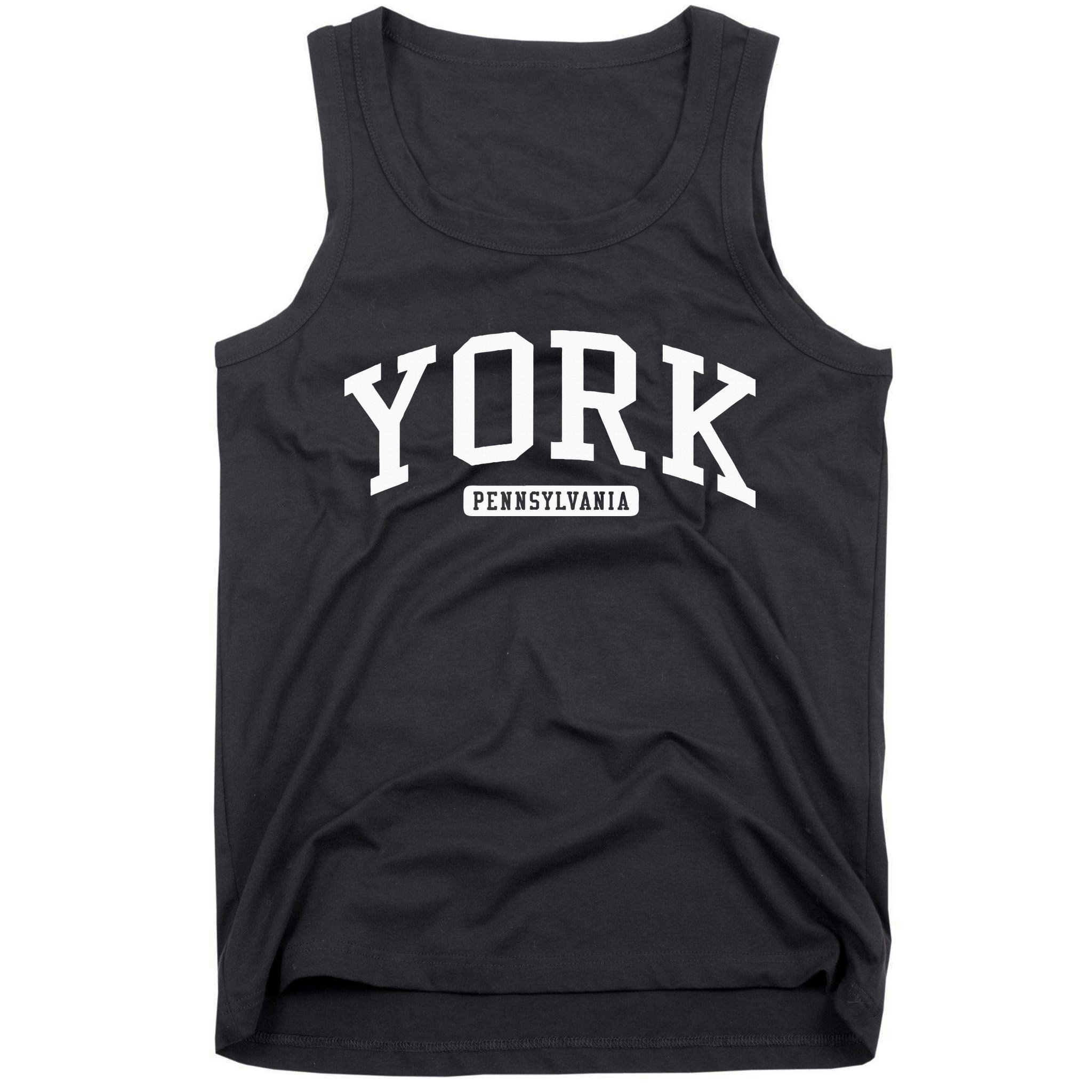 York Pennsylvania Pa College University Style Tank Top