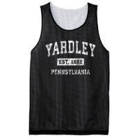 Yardley Pennsylvania Pa Vintage Established Sports Mesh Reversible Basketball Jersey Tank