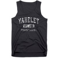 Yardley Pennsylvania Pa Vintage Established Sports Tank Top