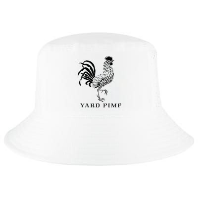 Yard Pimp Rooster King Of The Barnyard Cool Comfort Performance Bucket Hat