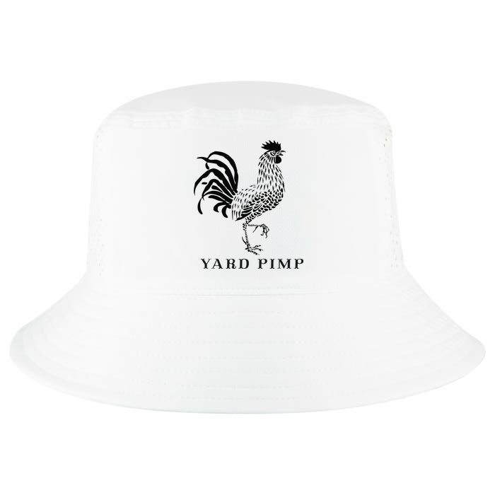 Yard Pimp Rooster King Of The Barnyard Cool Comfort Performance Bucket Hat
