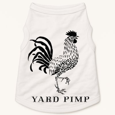 Yard Pimp Rooster King Of The Barnyard Doggie Tank