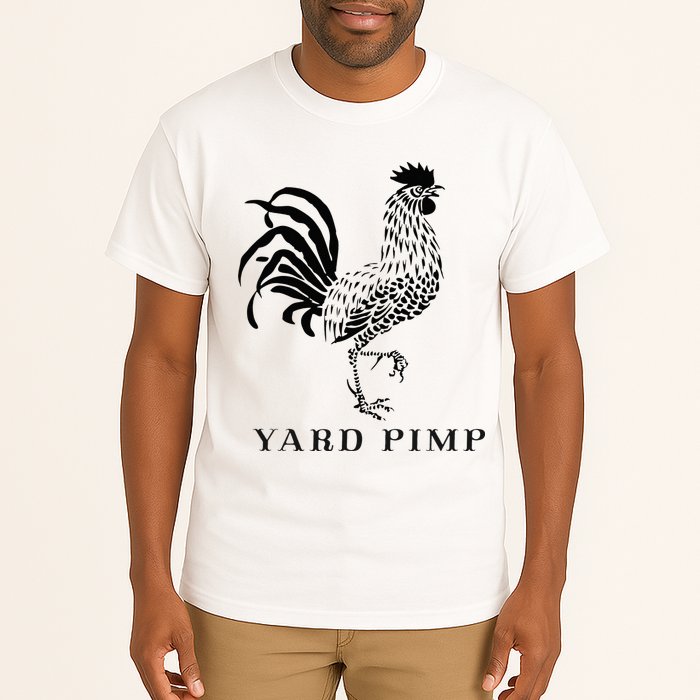 Yard Pimp Rooster King Of The Barnyard Tall T-Shirt