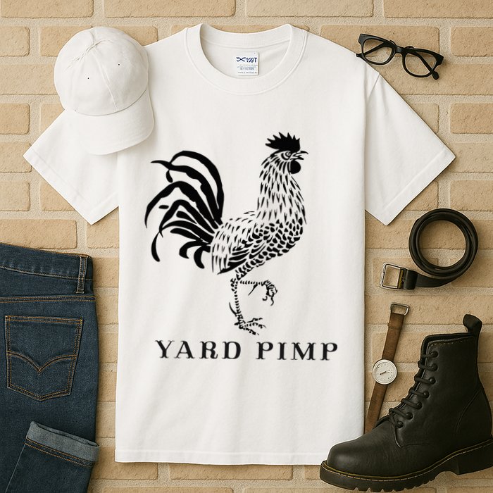 Yard Pimp Rooster King Of The Barnyard Tall T-Shirt