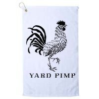 Yard Pimp Rooster King Of The Barnyard Golf Towel
