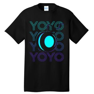 Yoyo Player Retro Tall T-Shirt