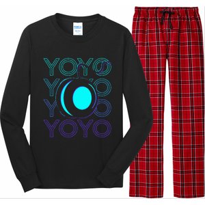 Yoyo Player Retro Long Sleeve Pajama Set