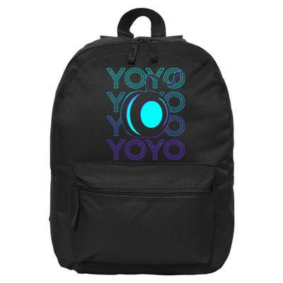 Yoyo Player Retro 16 in Basic Backpack
