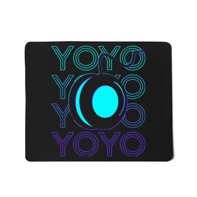 Yoyo Player Retro Mousepad