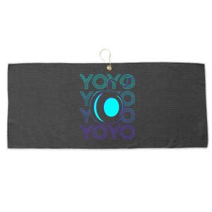 Yoyo Player Retro Large Microfiber Waffle Golf Towel