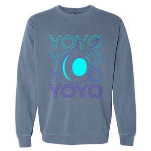 Yoyo Player Retro Garment-Dyed Sweatshirt