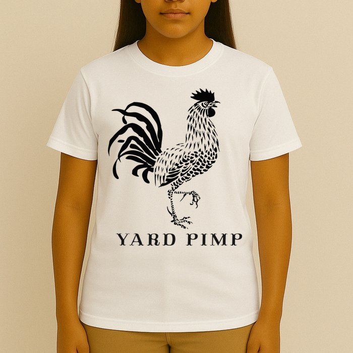 Yard Pimp Rooster King of the Barnyard T-Shirt
