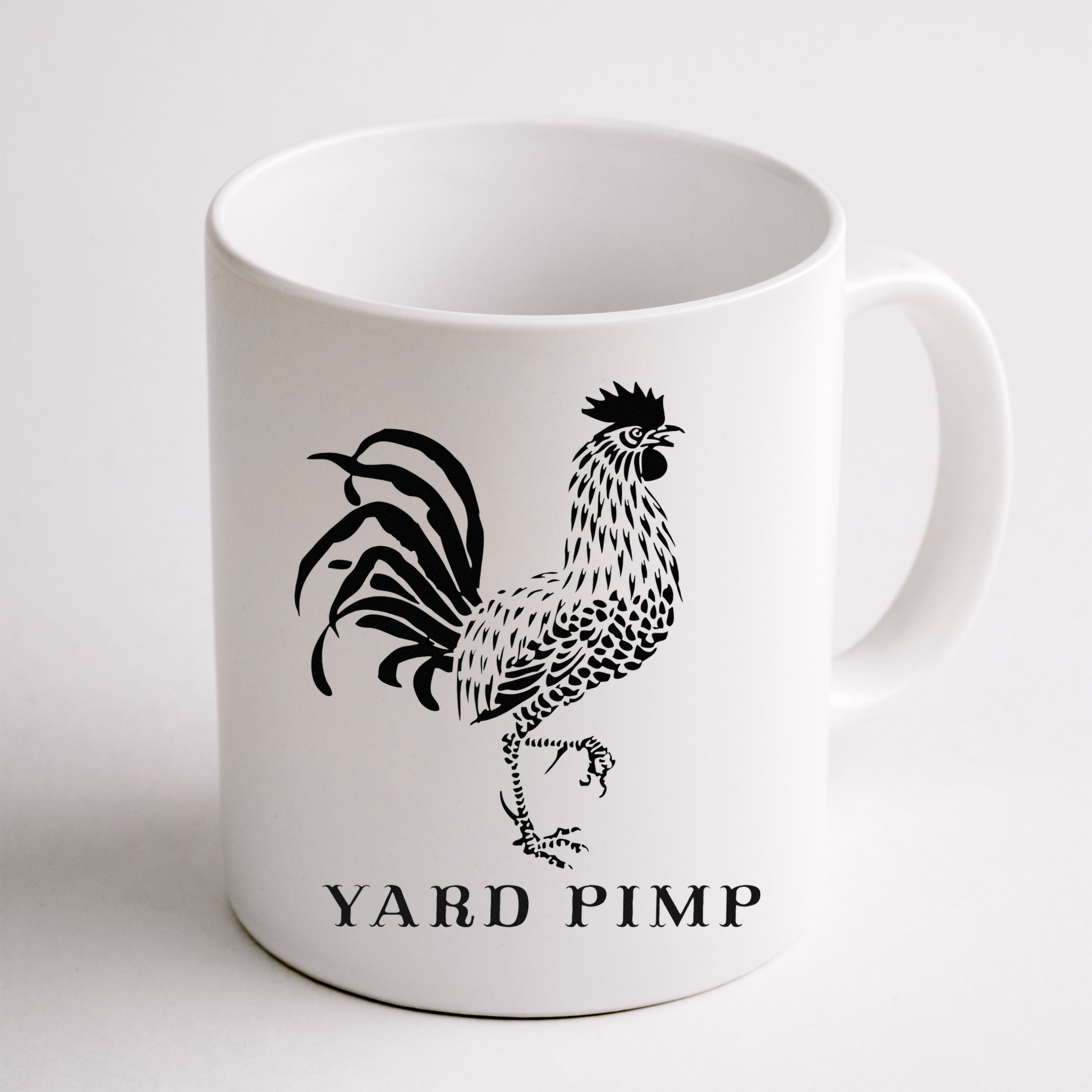 Yard Pimp Rooster King of the Barnyard Mug