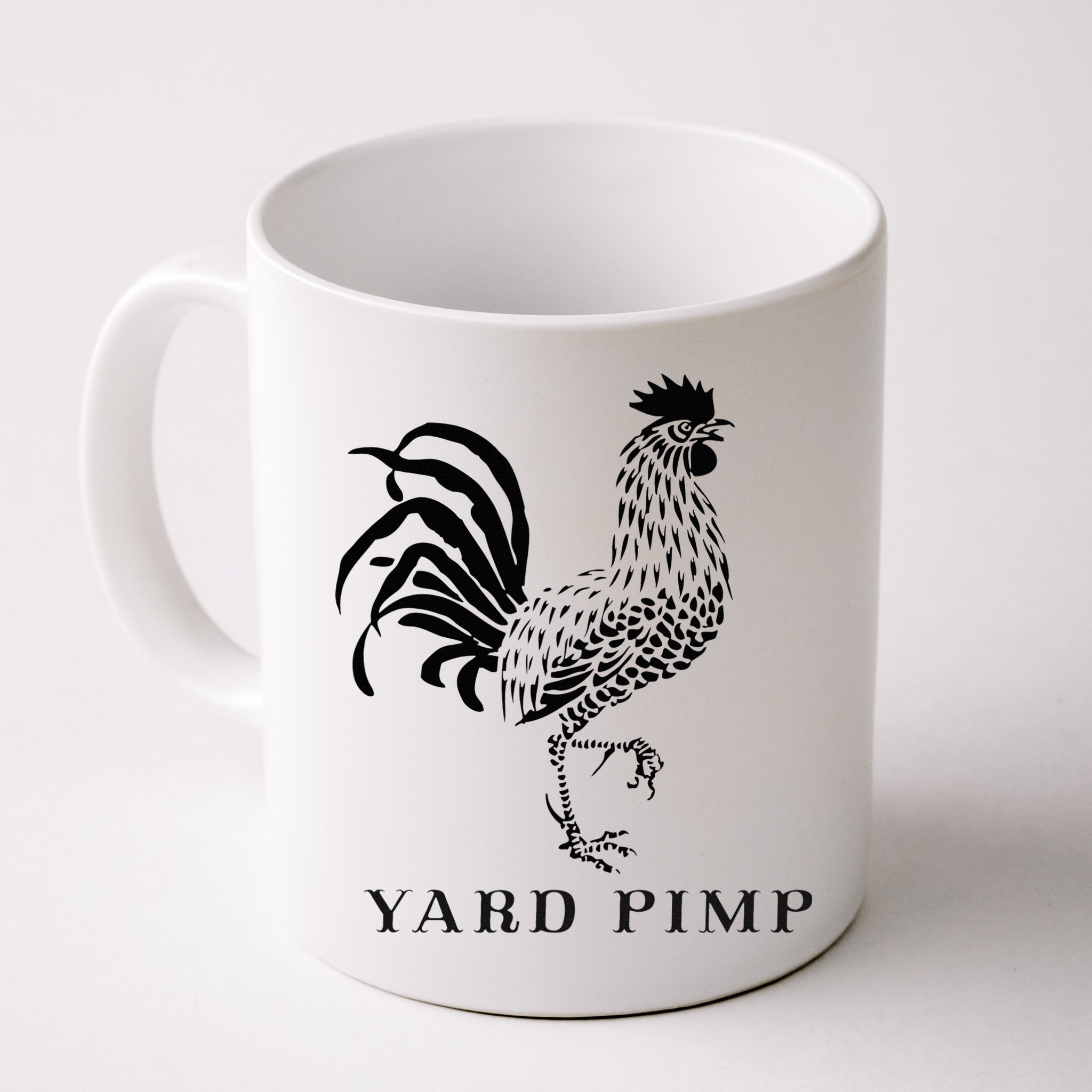 Yard Pimp Rooster King of the Barnyard Mug