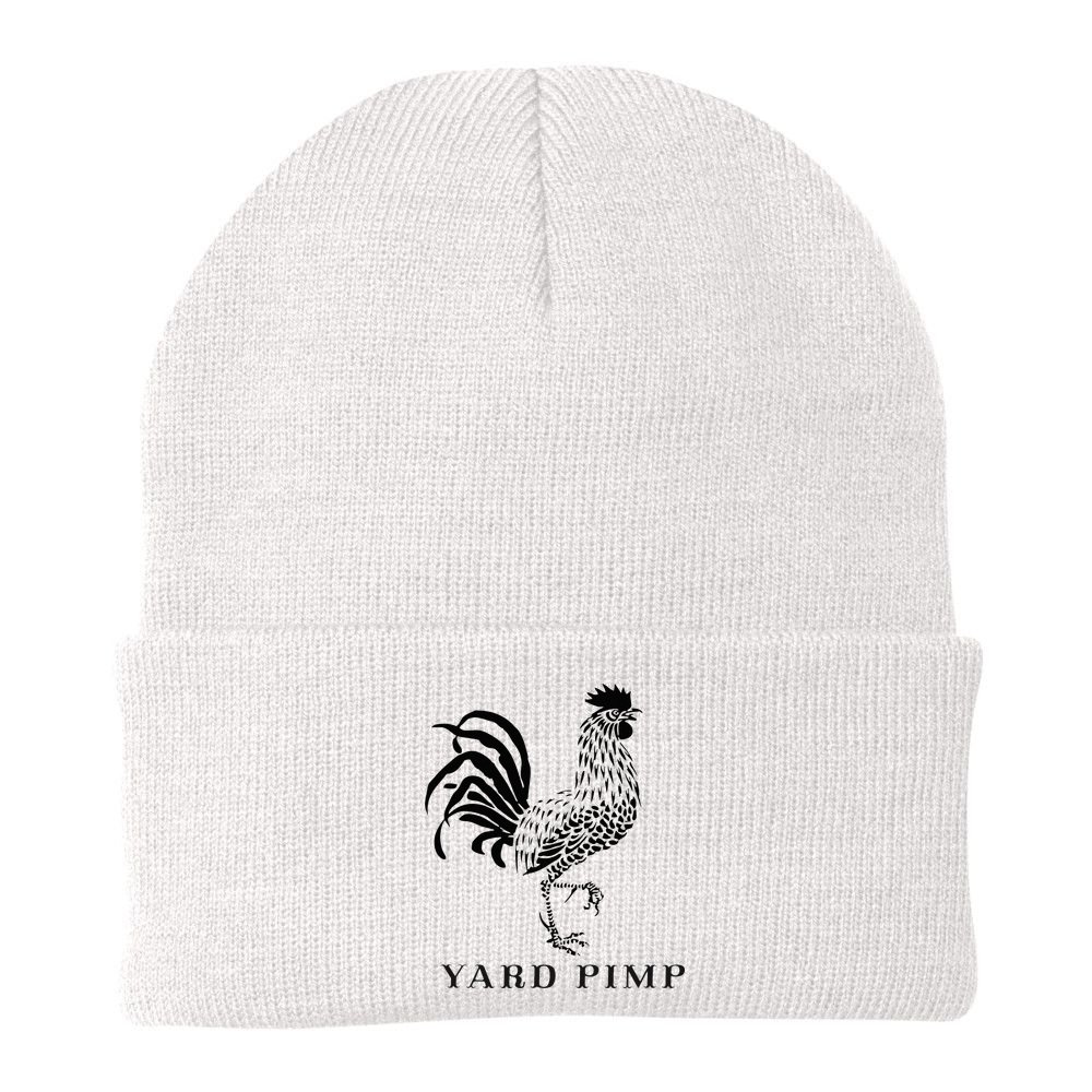 Yard Pimp Rooster King of the Barnyard Beanie