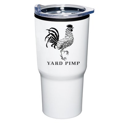 Yard Pimp Rooster King of the Barnyard Tumbler