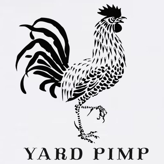 Yard Pimp Rooster King of the Barnyard Youth Performance Sprint T-Shirt