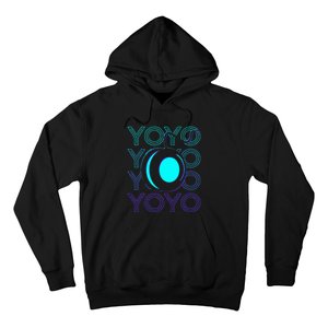 Yoyo Player Retro Hoodie