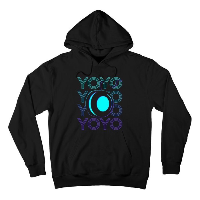 Yoyo Player Retro Hoodie