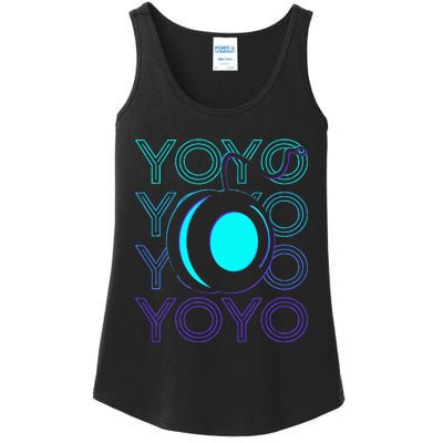 Yoyo Player Retro Ladies Essential Tank