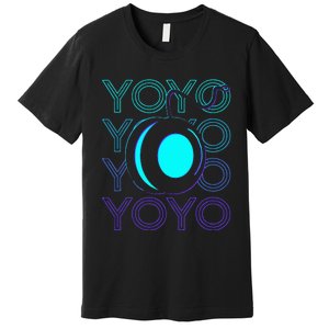 Yoyo Player Retro Premium T-Shirt