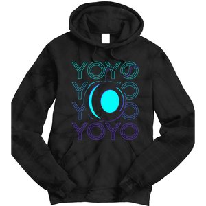 Yoyo Player Retro Tie Dye Hoodie