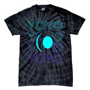 Yoyo Player Retro Tie-Dye T-Shirt