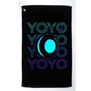 Yoyo Player Retro Platinum Collection Golf Towel