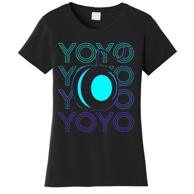 Yoyo Player Retro Women's T-Shirt