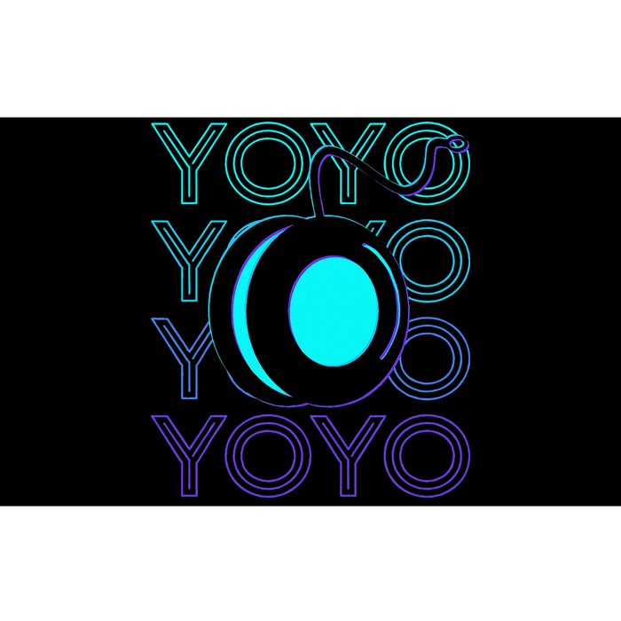 Yoyo Player Retro Bumper Sticker