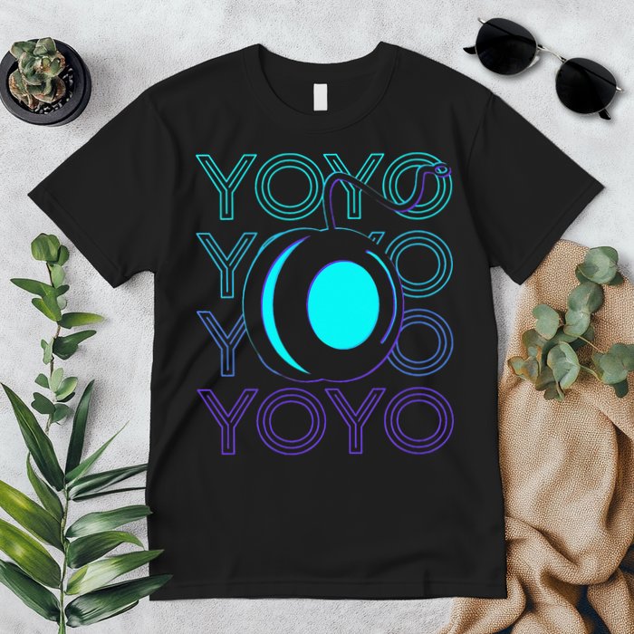 Yoyo Player Retro Premium T-Shirt