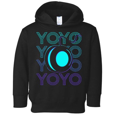 Yoyo Player Retro Toddler Hoodie