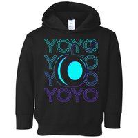 Yoyo Player Retro Toddler Hoodie