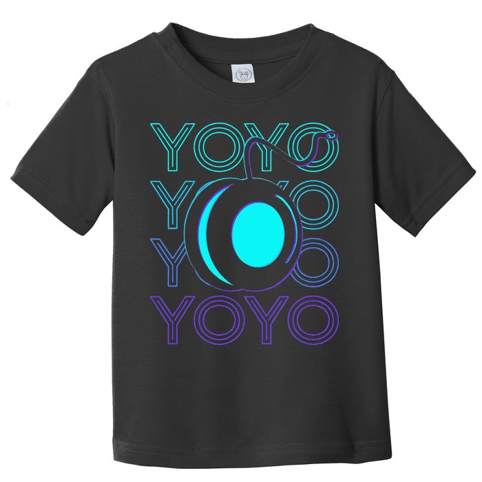 Yoyo Player Retro Toddler T-Shirt