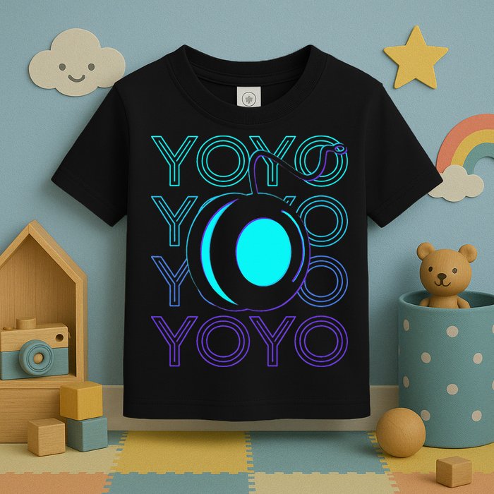 Yoyo Player Retro Toddler T-Shirt