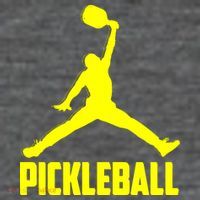 Yellow Pickleball Sports Logo Premium T-Shirt