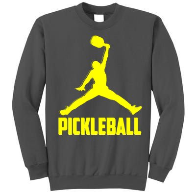 Yellow Pickleball Sports Logo Tall Sweatshirt