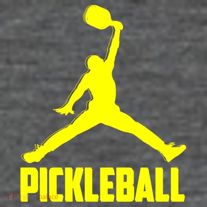 Yellow Pickleball Sports Logo Baby Bodysuit