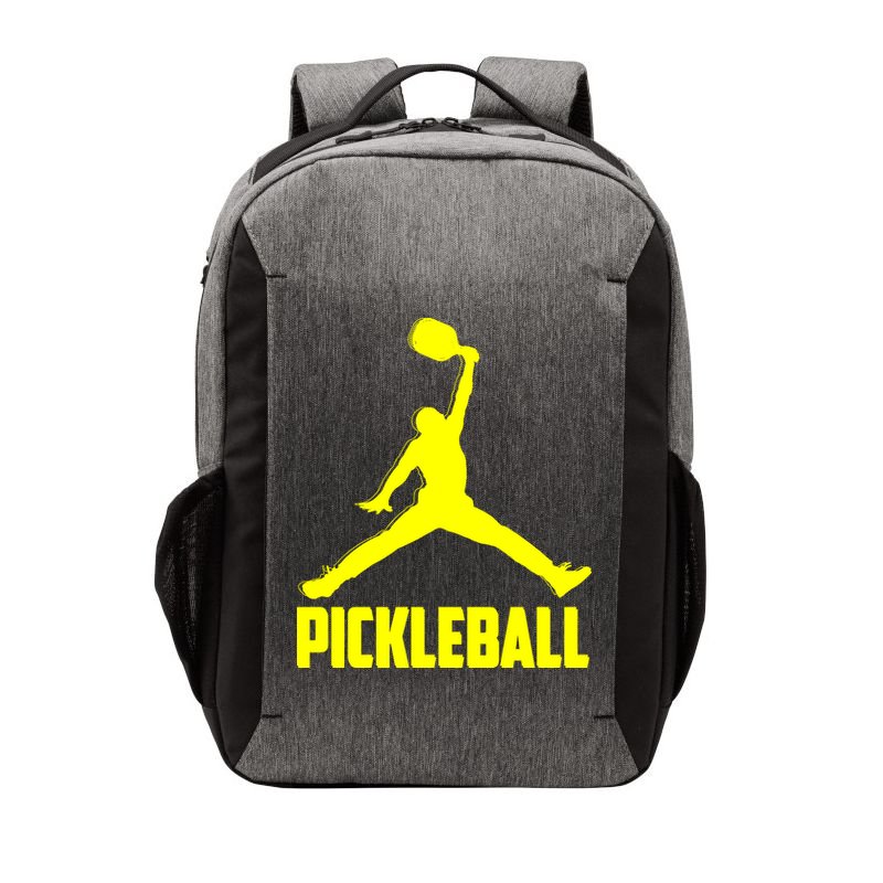Yellow Pickleball Sports Logo Vector Backpack