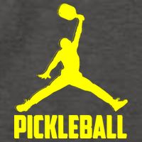 Yellow Pickleball Sports Logo Vector Backpack