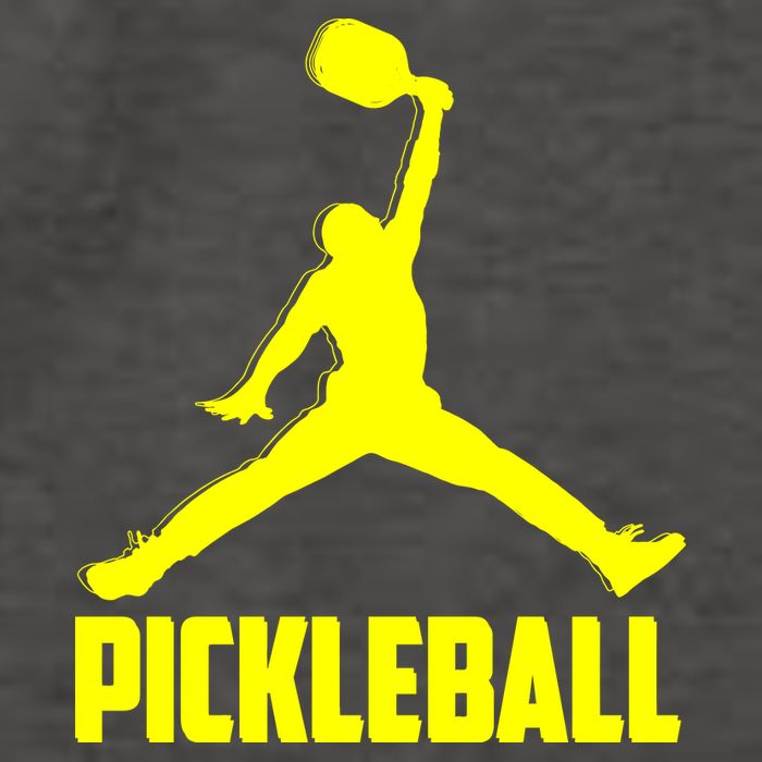 Yellow Pickleball Sports Logo Vector Backpack